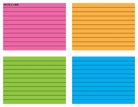 print notecard smart cards|free printable note card templates.